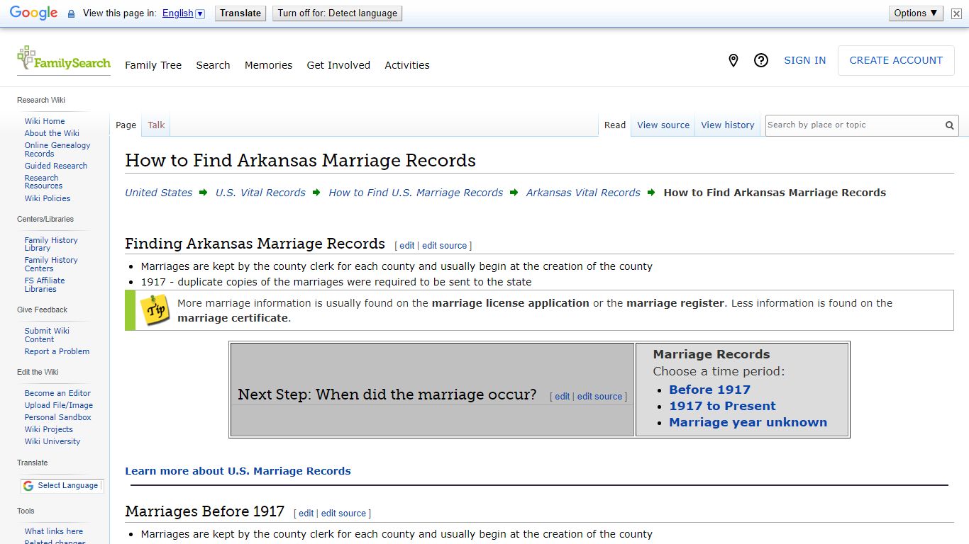 How to Find Arkansas Marriage Records • FamilySearch